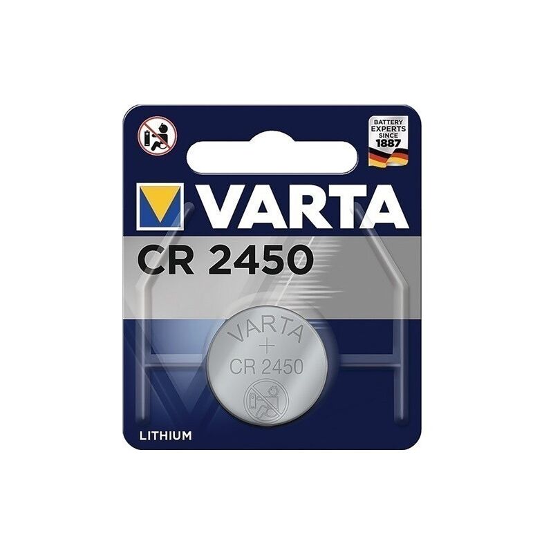 

Pila De Botn Electrnica 3 V 570 Mah Cr2450 24,5 X 5 Mm Var