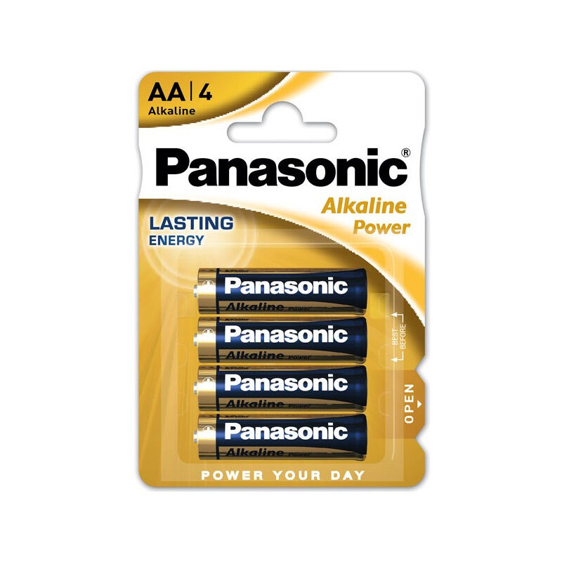 

Panasonic - 4 uds. pilas Alkaline Power 1,5V LR06-AA (Blíster)