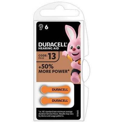 PILA APPARECCHIO ACUSTICO EASY TAB 13 DURACELL