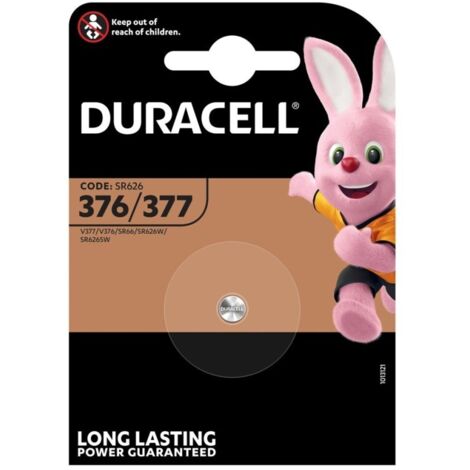 Pila boton 377 sr66 duracell 5000394062986 1 pz
