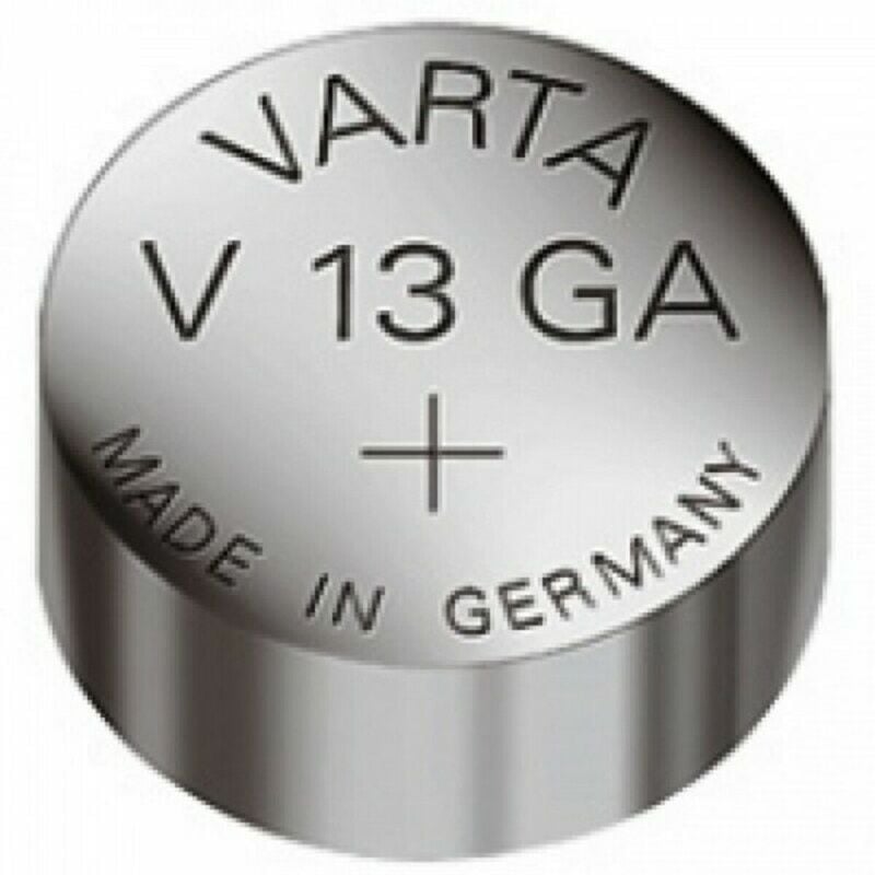 

Pila lr44 - v13ga 1.5v alkalina (blister 1 unid) ø11,6x5,4mm - Varta