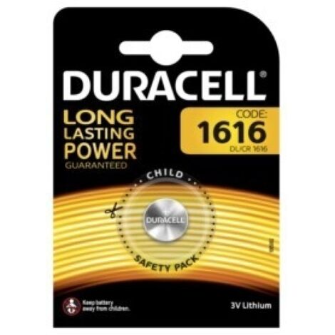 Pila botón de litio DL1616 Duracell