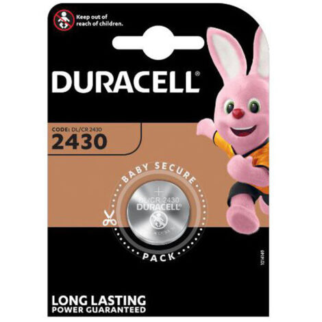 Pila botón de litio DL2430 Duracell