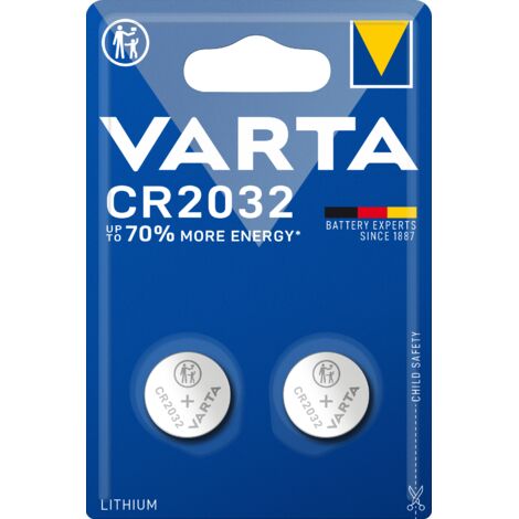 Pila botón VARTA CR2032 2 uds.