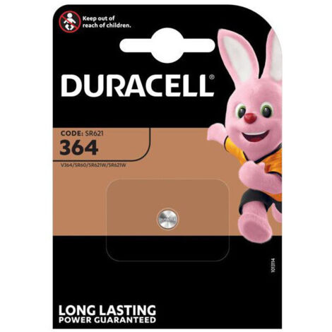 Pila Bottone Ossido Argento          D364 Duracell