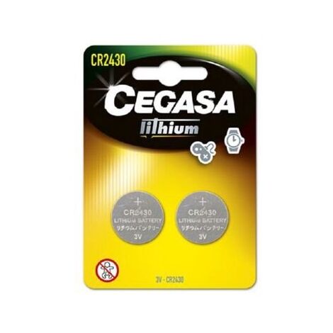 PILA CEGASA LITIO BOTON CR2430 3 - CEGASA