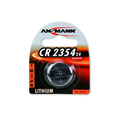 Pilas de botón de litio: Pila de botón de litio CR2354