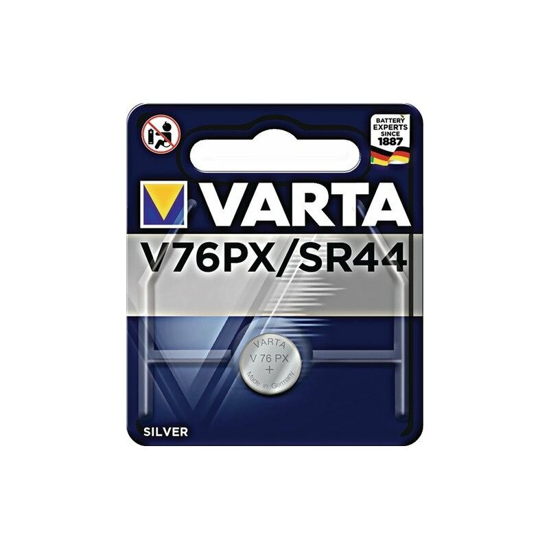 

Varta - Pila De Botón Electrónica 1,55 V 145 Mah Sr44 11,6 X 5,4 Mm