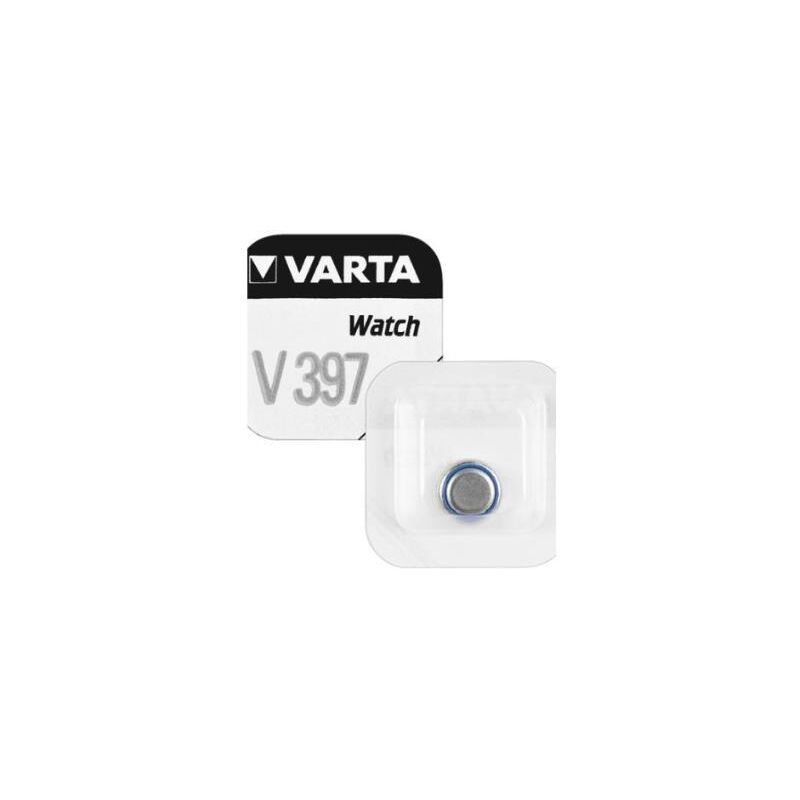

Pila Reloj 397 VARTA Oxido Plata SR726SW