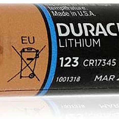 Pila de litio Photo Ultra M3 V3 DL123 Duracell