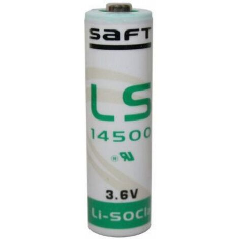 Pila de Litio Saft LS14500 Mignon/AA 3,6Volt