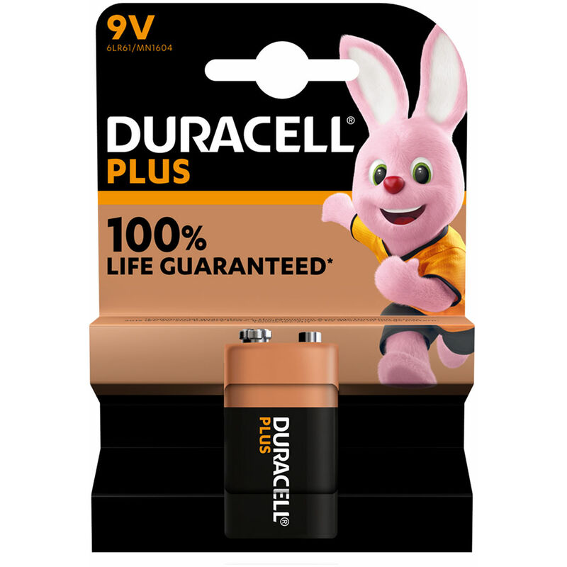 

Pila Duracell PlusPower 6F22-9V BL1U