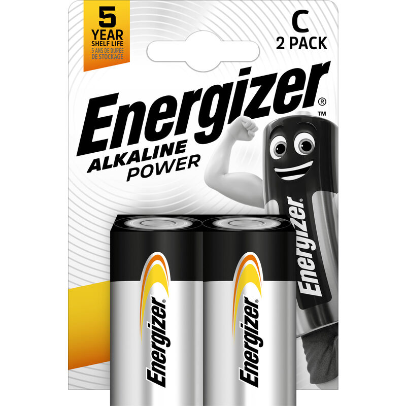 

Alkaline Power - Pack de 2 pilas Alcalinas C - Energizer