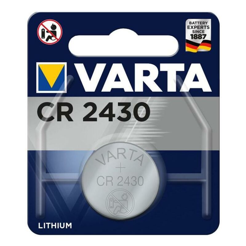

Pila boton litio cromo 2430 3v varta - Mibricoplus