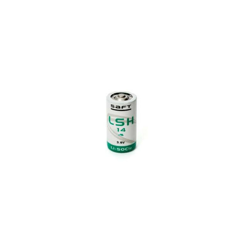 

Pila Litio C- R14 3,6V 5200mAh Alta Potencia S/Terminales 26x50mm - Saft