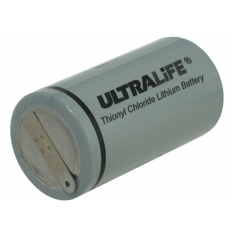 

Pila Litio C-R14 3,6V 9000mA C/Terminales Para Soldar 26x50mm ER26500/ST-UL