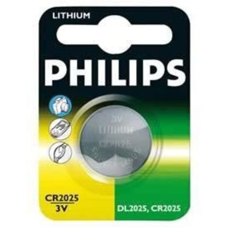 Pila Litio Cr2025 Philips 3vdc (blister 1 Pila) Cr2025-philips