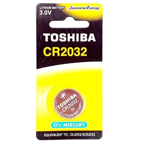 PILA LITIO CR2032 TOSHIBA - BL1