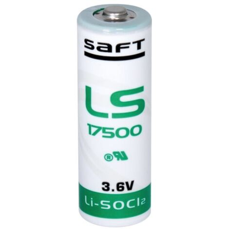 Pila Litio Ls17500 Saft 3,6v 3600mah 17x50mm Tipo R23 Er17500-s