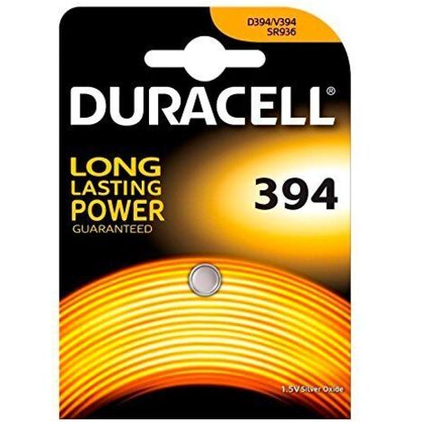 PILA OXIDO DE PLATA 394/380 DURACELL