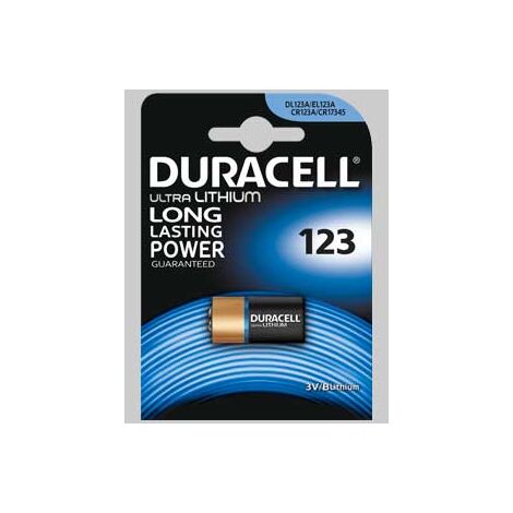 Pila per fotocamera 123 blister 1 pezzo conf. da 10 pz