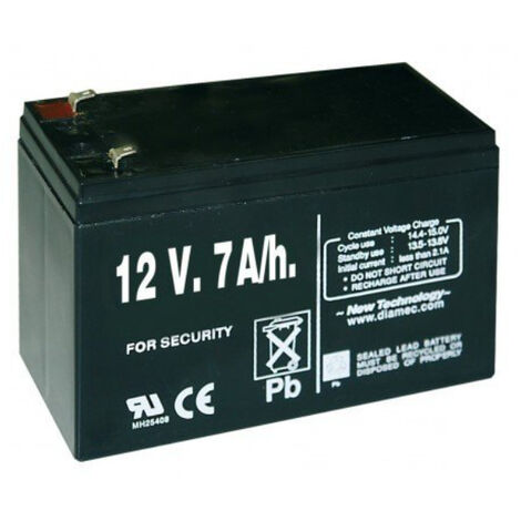 Pila recargable 12 V 7 Ah