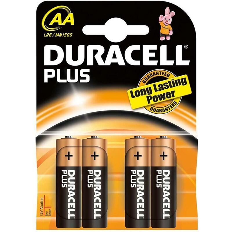 

Pila alcalina lr06 aa 1,5v 4 pz 5000394017641 - Duracell