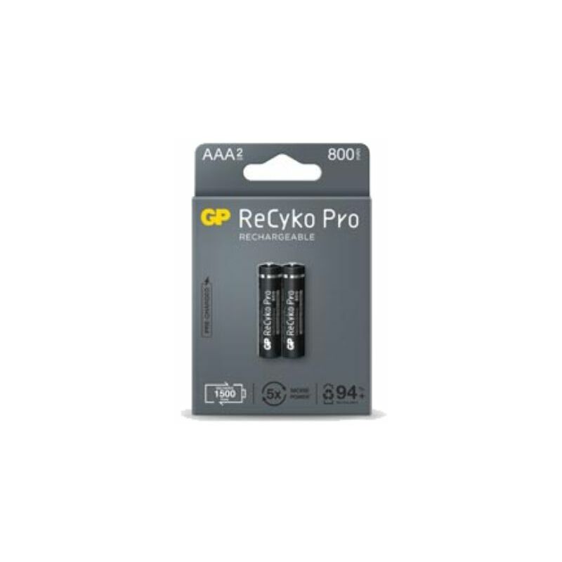 

Pila Recargable Recyko Pro LR3-AAA 850/800Mah - General De Pilas