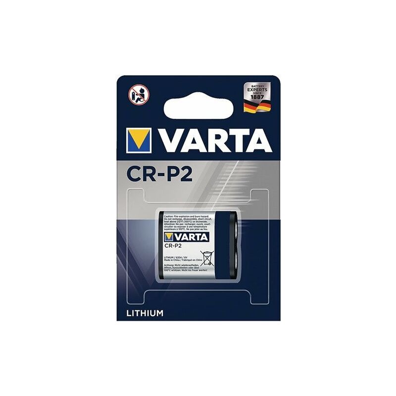 

Varta - Pila Ultra Lithium 6 V Crp2 1450 Mah Cr-p2 6204 1 Ud./blíste