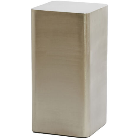Pilar metallico Light & Living ALURIO in nichel satinato –