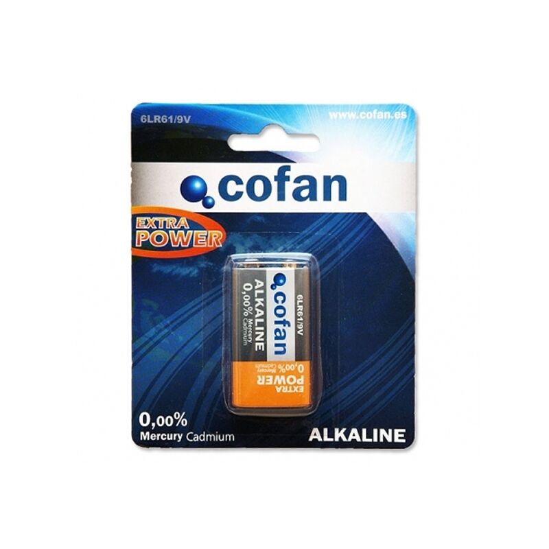 

Pilas Alcalinas - 6LR61/9V en Blister Contenido 12 unidades
