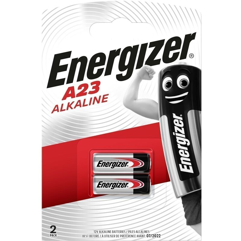 

Pilas Alcalinas 12V (A23) Pack 2 unidades - Energizer
