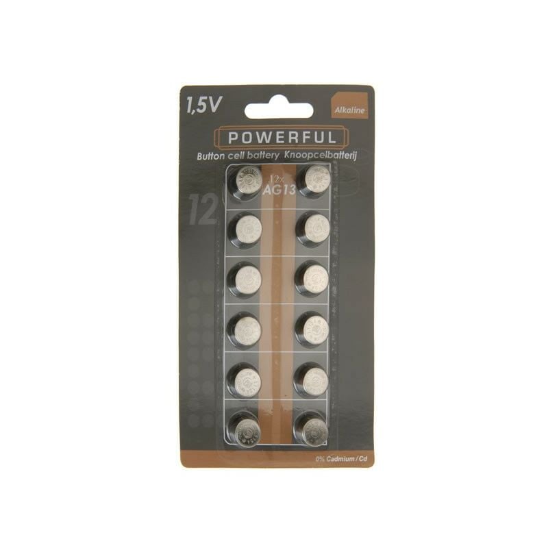 

Pilas boton ag13 1,5 v blster 12