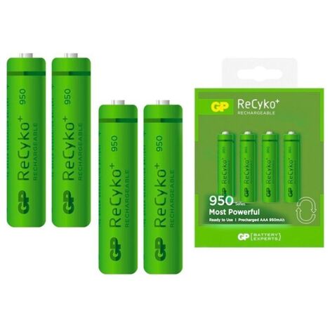 PILAS RECARGABLE RECYKO R03AAA 950MAH