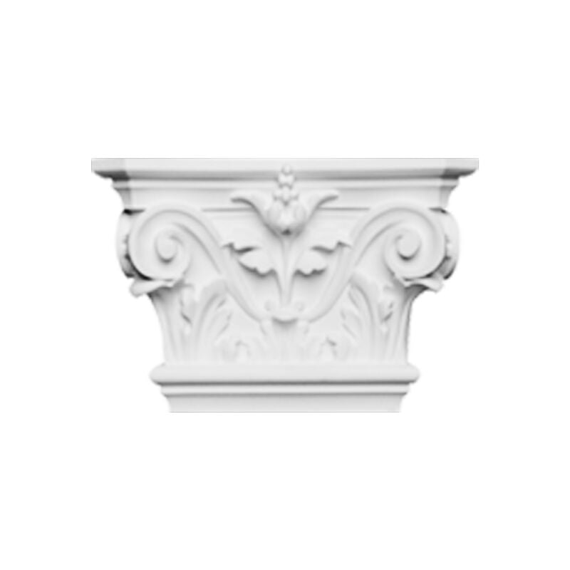 K201 Chapiteau pour pilastre polyuréthane Orac Decor - 15x6cm (h x p)