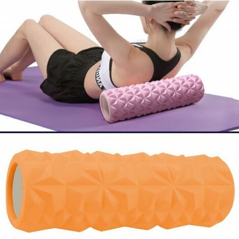 PILATES FITNESS ROLLER SHOULDER TUBE ÜBUNGEN YOGA MASSAGEN RÜCKEN 13x33