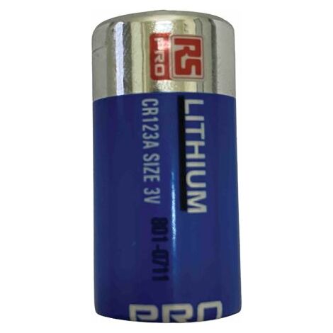 Pile 1/2 AA, 3V, RS PRO, Lithium Manganèse Dioxyde, 950mAh ( Prix pour 1 )