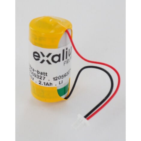 EXALIUM PREMIUM Pile 3.6v 2/3A Lithium 82BATTERY pour serrure iseo libra smart