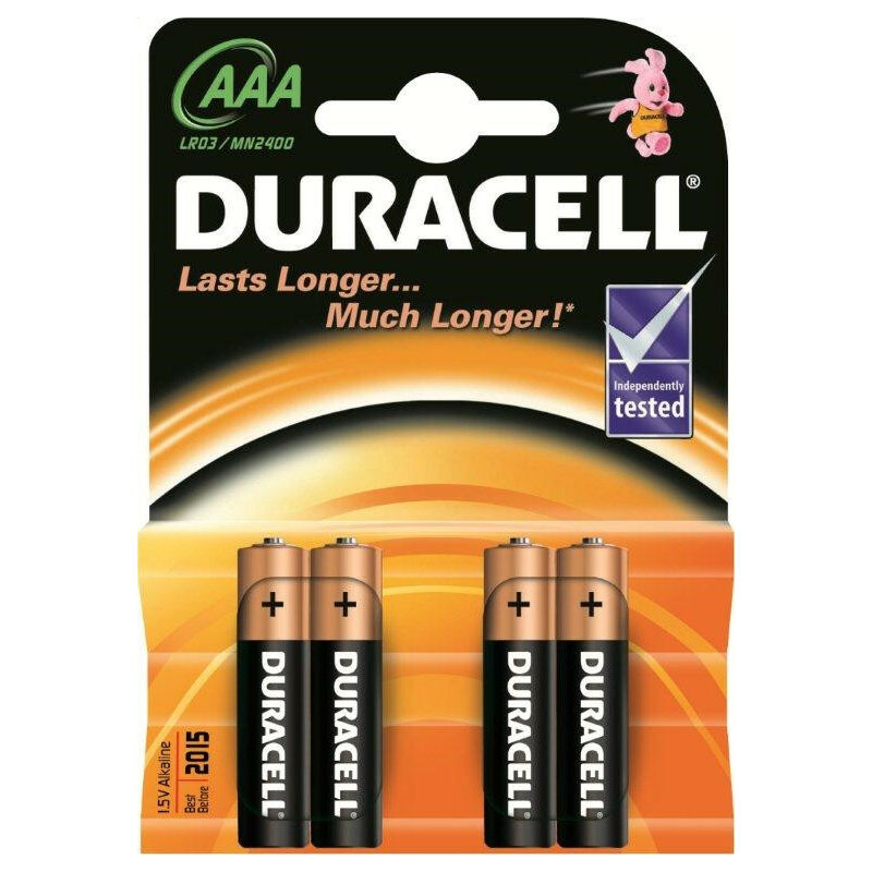Duracell - Battery Set aaa 4 - Battery (077164)