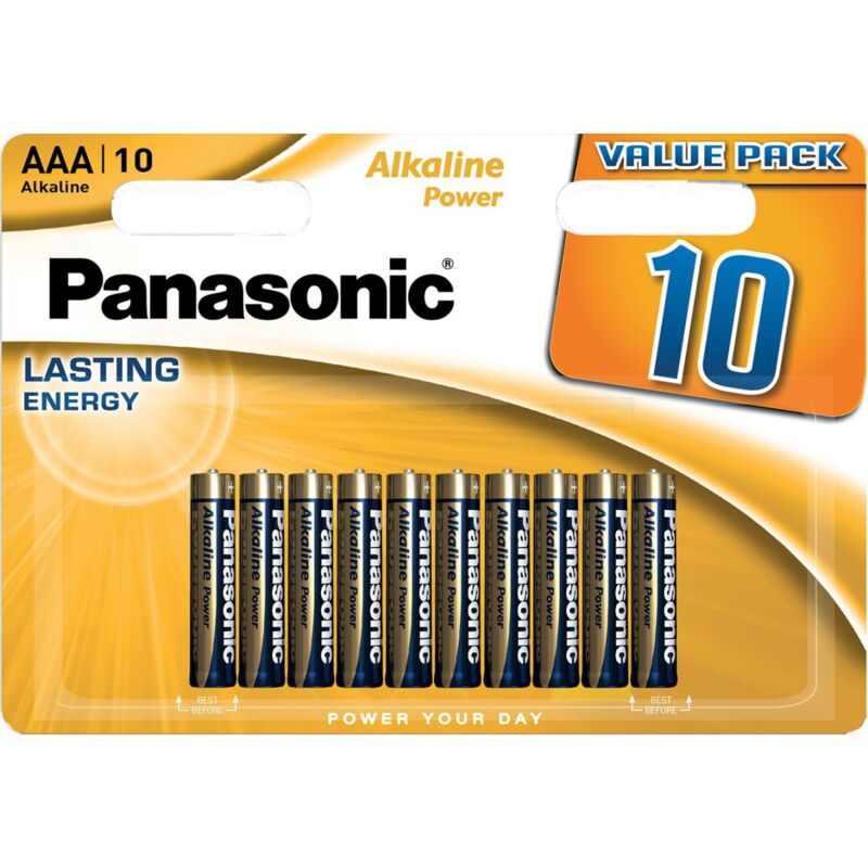 10 Piles aaa LR03 Alkaline Power 10 Piles aaa LR03 Alkaline Power