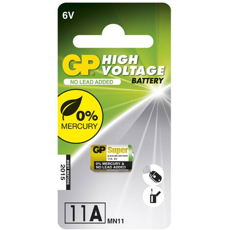 Pile Alcaline 6V 38mAh 11A GP