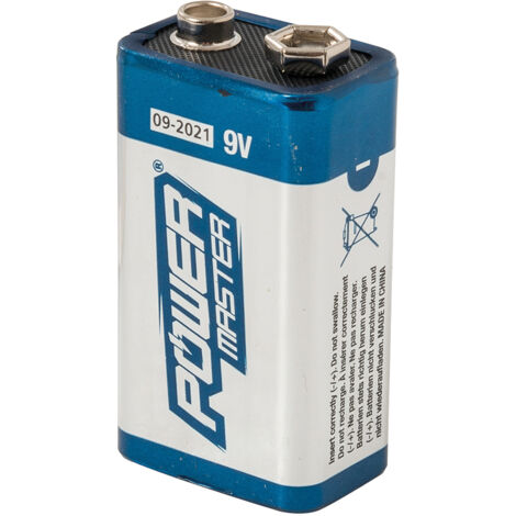 Pile alcaline 9 V Super 6LR61 singola