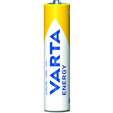 Pile Alcaline Energy Lr03/aaa. Blister 8+2 Gratuites - Varta
