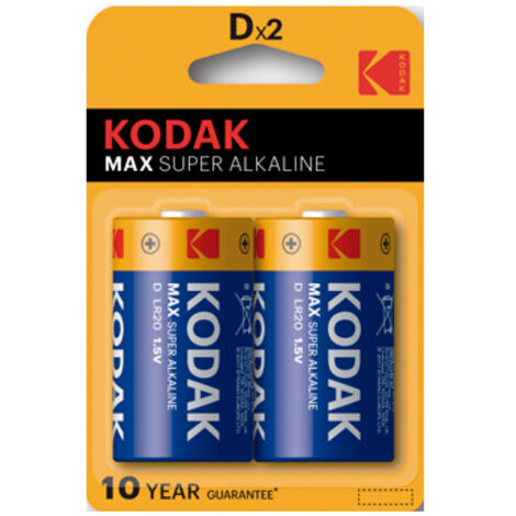 PILE ALCALINE MAX LR20 BL2-D - 30952843