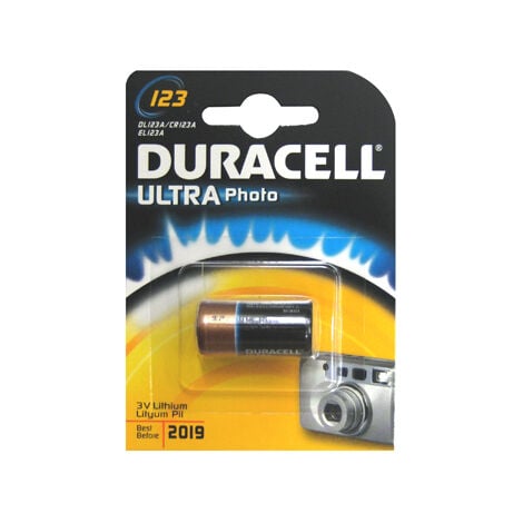 PILE BATTERIE AL LITIO SERIE ULTRA PHOTO DURACELL ART. 123 M3