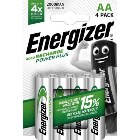 Pile Batterie Stilo Ricaricabili Energizer