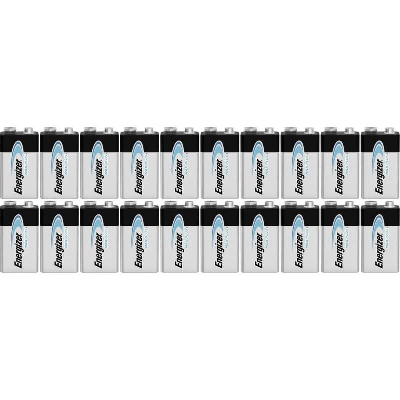 Max Plus Industrial Pile 6LR61 (9V) alcaline(s) 9 v 20 pc(s) - Energizer