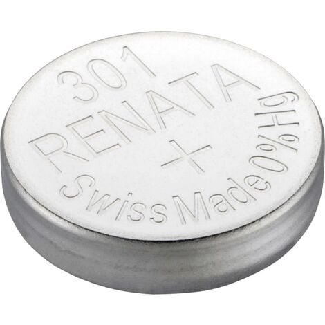 Pile bouton oxyde d'argent 1.55V 170mAh - SR44W, SR44, 357
