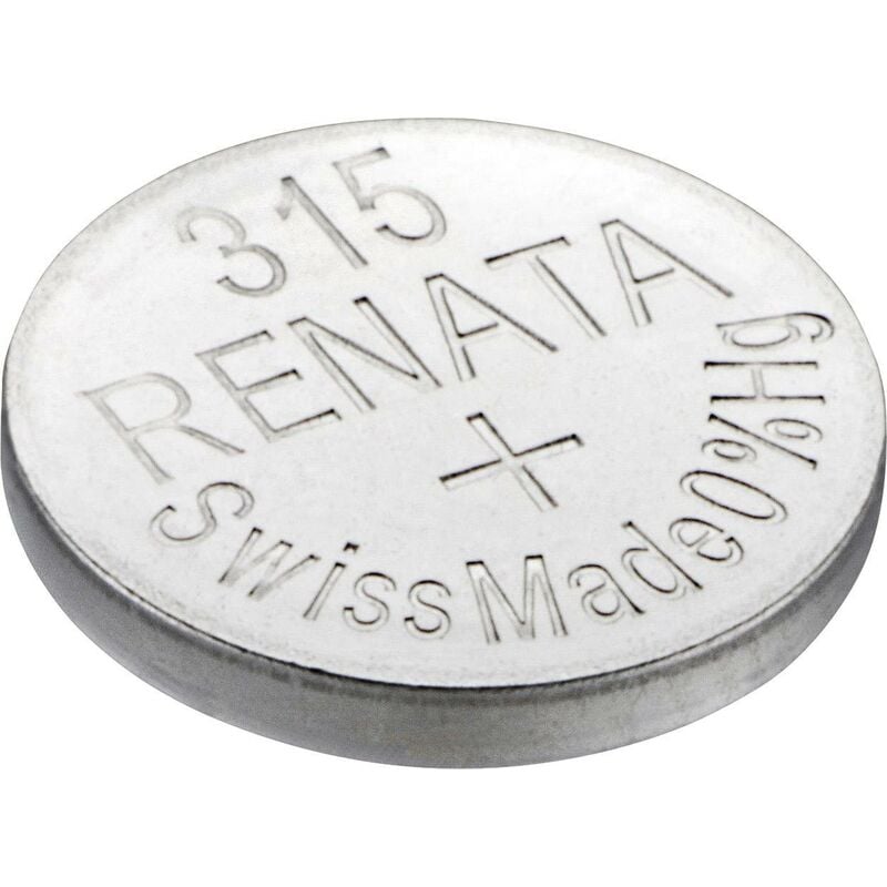 Pile bouton 315 oxyde d'argent Renata 23 mAh 1.55 v 1 pc(s) V702481