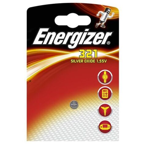 Pile bouton 321 oxyde d'argent Energizer 15 mAh 1.55 V 1 pc(s) Y764271
